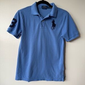 POLO RALPH LAUREN Kids Short Sleeve Polo Shirt - sz 10/12